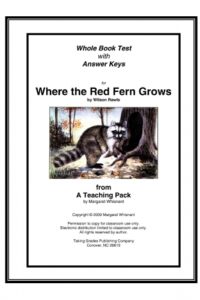 where the red fern grows whole book