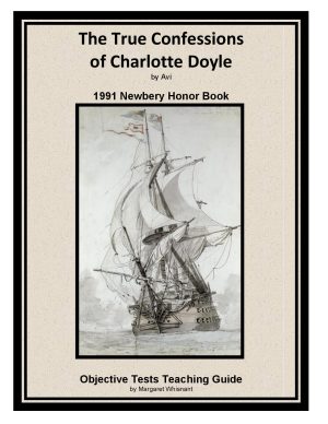True Confessions of Charlotte Doyle, The: Objective Tests Teaching Guide
