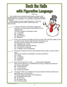 Figurative Language