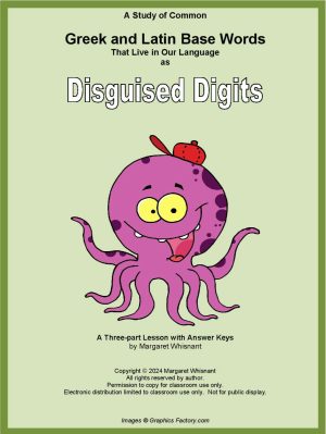 Disguised Digits:  Greek and Latin Base Words in Numbers