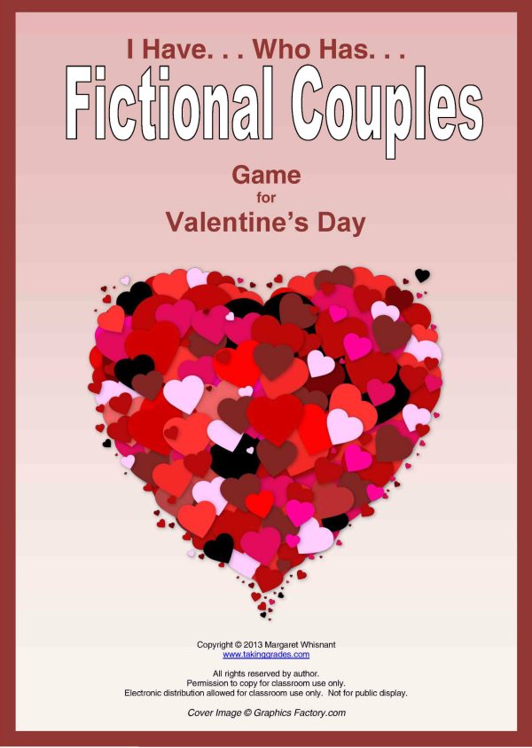 I Have, Who Has. . . Fictional Couples Game for Valentine's Day