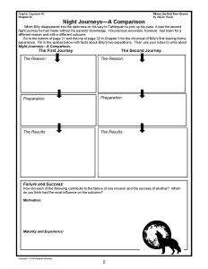 Where the Red Fern Grows Graphic Organizer