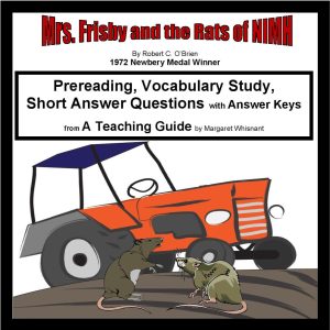 Mrs. Frisby and the Rats of NIMH: Prereading, Vocabulary, Short Answer Questions