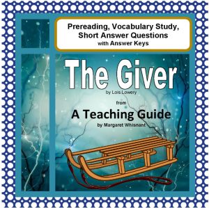 Giver, The: Prereading, Vocabulary, Short Answer Questions