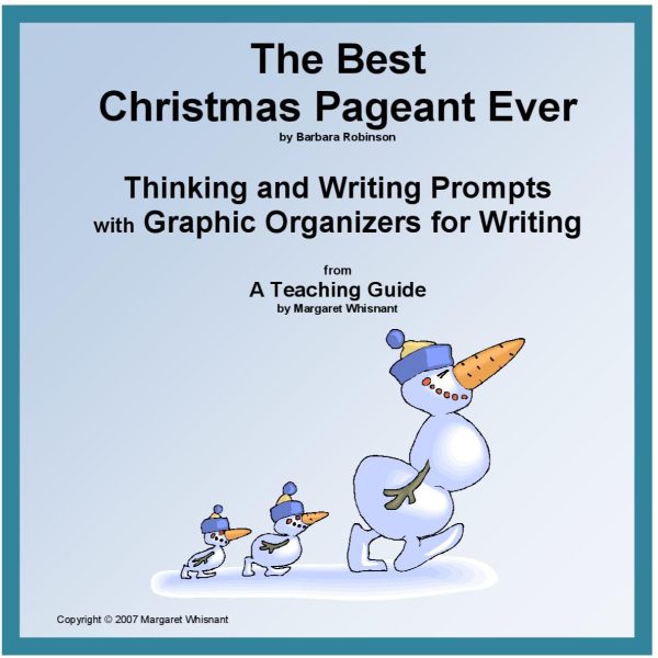 Best Christmas Pageant Ever, The: Think, Write, Create Activities and Graphic Organizers (Digital Download)