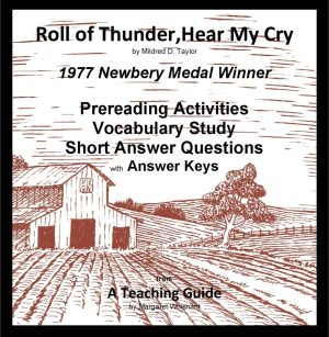 Roll of Thunder, Hear My Cry: Prereading, Vocabulary, Short Answer Questions