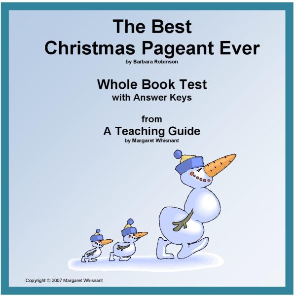Best Christmas Pageant Ever, The: Whole Book Test