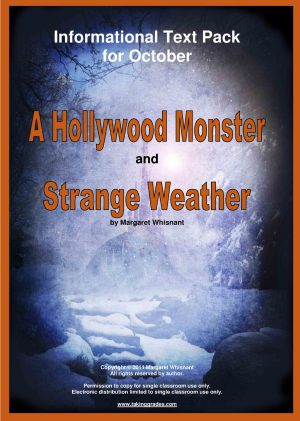 Informational Texts For October:  A Monster Story and Strange Weather