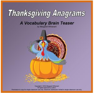 Thanksgiving Anagrams