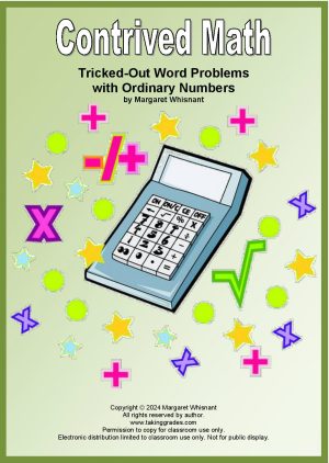 Contrived Math Bell Ringer/Brain Teaser Tricked Out Problems with Ordinary Numbers