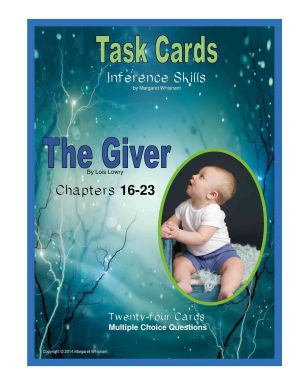 Task Cards:  The Giver Inference Skills Chapters 16-23