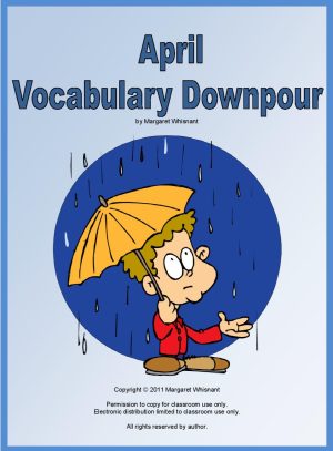 April Vocabulary Downpour