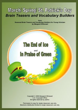 March/Spring/St. Patrick's Day Bell Ringers/Start-Ups and Vocabulary Builders