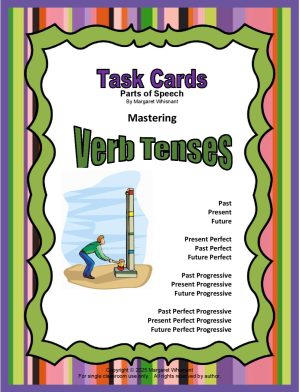 Verbs: Tenses Task Cards