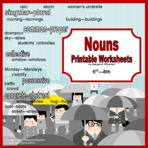 Nouns Worksheets